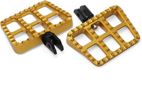 Motorcycle Mini Floorboards MX Foot Pegs Footrest for Harley 2018-2024 Softail Fat Boy FLSB Street Bob FXBB Fat Bob Low Rider S FXLR Breakout FXLRS Softail Slim FLHSC 114 (Front Peg, Red) in Saudi Arabia