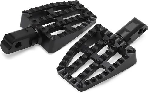 Motorcycle Mini Floorboards MX Foot Pegs Footrest for Harley 2018-2024 Softail Fat Boy FLSB Street Bob FXBB Fat Bob Low Rider S FXLR Breakout FXLRS Softail Slim FLHSC 114 (Front Peg, Red) in Saudi Arabia