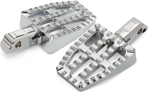 Motorcycle Mini Floorboards MX Foot Pegs Footrest for Harley 2018-2024 Softail Fat Boy FLSB Street Bob FXBB Fat Bob Low Rider S FXLR Breakout FXLRS Softail Slim FLHSC 114 (Front Peg, Red) in Saudi Arabia