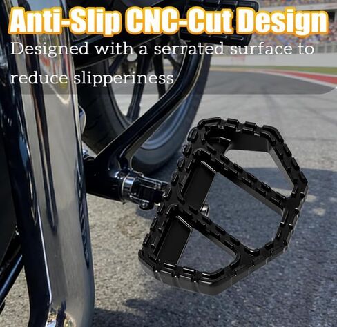أسود صغير للسائق الأمامي ألواح الأرضية أوتاد القدم مساند للقدمين لـ Harley Softail Street Bob 114 FXBBS Fat Bob Fat Boy FXLRS Low Rider ST Sport Glide Breakout Slim 2018-2025 in Kuwait