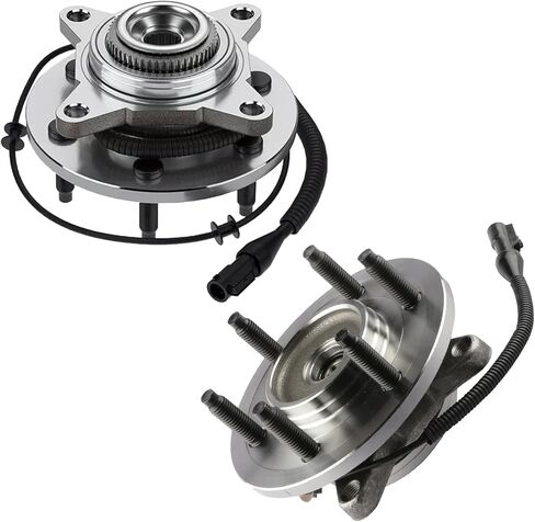 515096 6LUG Pair 2 Front Wheel Hub & Bearing Assembly for 4WD 2007-2014 Chevy GMC Silverado Sierra 1500, Avalanche Yukon XL Suburban 1500 Tahoe Cadillac Escalade ESV EXT in Saudi Arabia