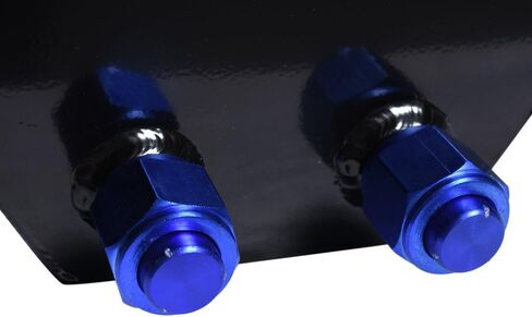 15 Gallon Fuel Cell Aluminum Fuel Gas Tank 60L Universal Racing Street Drift Strip Gas Tank with Level Sensor - Black in Kuwait