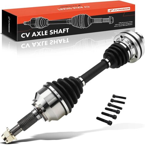 A-Premium Pair (2) Front CV Axle Shaft Assembly Compatible with Volkswagen Touareg 2004-2010 & Audi Q7 2007-2010 & Porsche Cayenne 2003-2006 2008-2010, Driver and Passenger Side in Kuwait