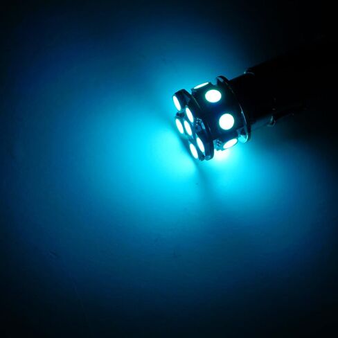 PA LED 2PCS 20SMD 1156 BAU15S Ice Blue Auto LED Bulb 12V for Turn Signal Side Marker Stop Back Up Tail Light (7507 PY21W 1156PY 1056 12496 5009 7507AST Available) in Saudi Arabia