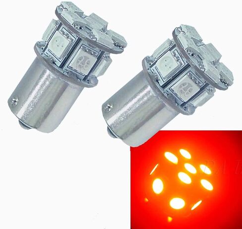PA LED 2PCS 20SMD 1156 BAU15S Ice Blue Auto LED Bulb 12V for Turn Signal Side Marker Stop Back Up Tail Light (7507 PY21W 1156PY 1056 12496 5009 7507AST Available) in Saudi Arabia