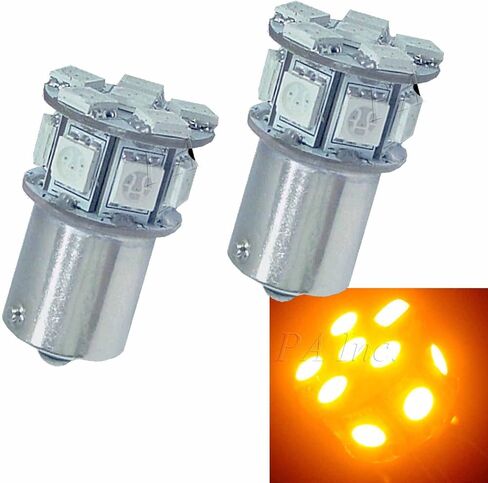 PA LED 2PCS 20SMD 1156 BAU15S Ice Blue Auto LED Bulb 12V for Turn Signal Side Marker Stop Back Up Tail Light (7507 PY21W 1156PY 1056 12496 5009 7507AST Available) in Saudi Arabia