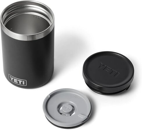 YETI Ranchero Backpack 27L, All-Day Utility Pack, Structured and Durable with Rambler 16 oz Food Jar, Vacuum Insulated, Stainless Steel, With Airtight Lid, Black in Saudi Arabia