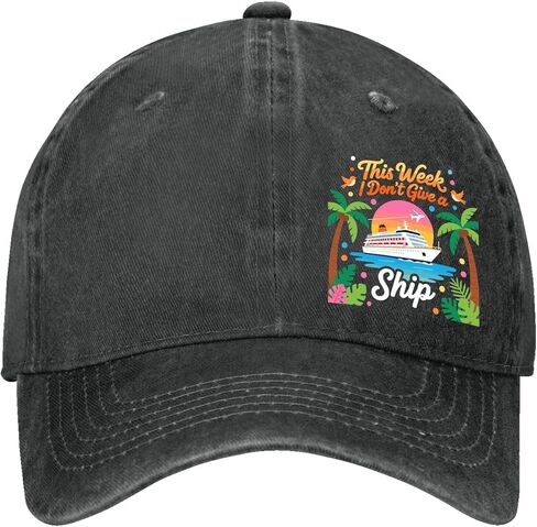 This Week I Don´t Give A Ship Cruise Trip Vacations Trucker Hats Funny Cap for in Saudi Arabia
