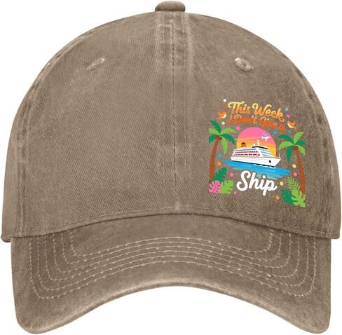 This Week I Don´t Give A Ship Cruise Trip Vacations Trucker Hats Funny Cap for in Saudi Arabia