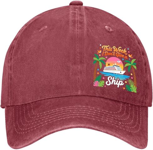 This Week I Don´t Give A Ship Cruise Trip Vacations Trucker Hats Funny Cap for in Saudi Arabia