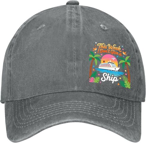 This Week I Don´t Give A Ship Cruise Trip Vacations Trucker Hats Funny Cap for in Saudi Arabia