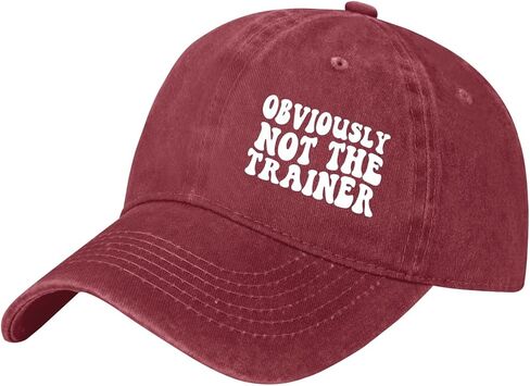 Obviously Not The Trainers Trucker Hat Beach Cap for Girlfriends in Saudi Arabia