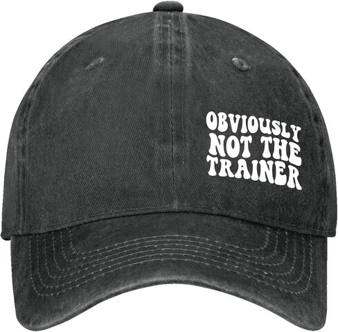Obviously Not The Trainers Trucker Hat Beach Cap for Girlfriends in Saudi Arabia