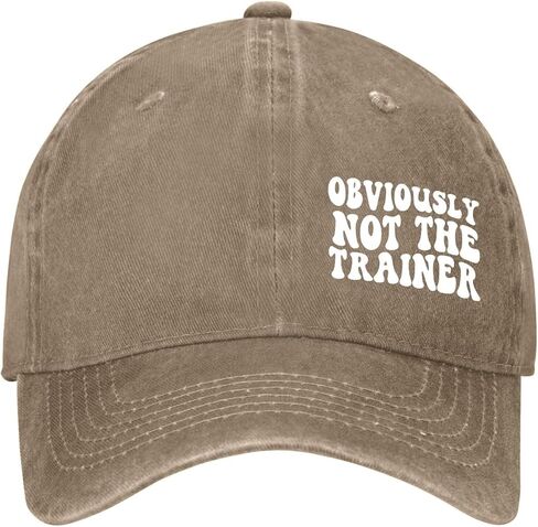 Obviously Not The Trainers Trucker Hat Beach Cap for Girlfriends in Saudi Arabia