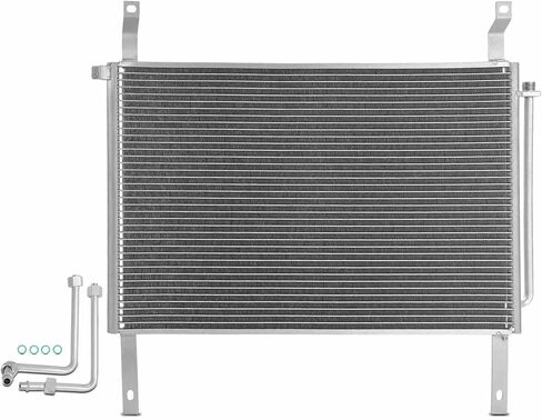 مكيف هواء ممتاز A/C مكثف متوافق مع Ford F-150 F150 1980-1993، F-250 F250 1980-1993، F-350 F350 1980-1993، Bronco 1980-1993، F-100 F100 1980-1983 in Saudi Arabia
