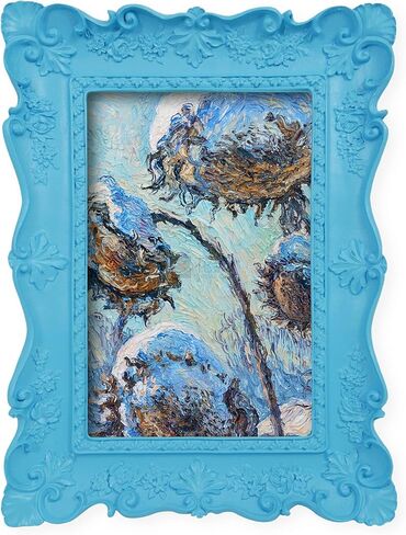 إطارات صور كلاسيكية مقاس 8 × 10 من SIMON'S SHOP، إطارات صور للحائط والطاولة، ديكور منزلي، باللون الذهبي in Saudi Arabia