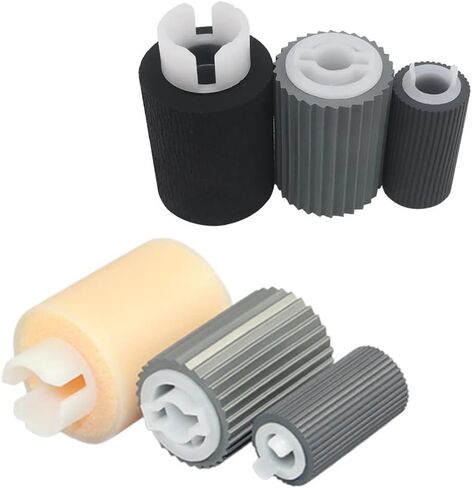 Paper Pickup Roller for Canon 6055 6065 6075 6255 6265 6275 6555i 6565i 6575i 8105 8095 8085 8295 8285 8205 FC5-2524-000 C7055 C7065 C9065 C9075 C9270 C9280 C7260 C7270 C700 C710 C800 (Gray, 2 Set) in Saudi Arabia
