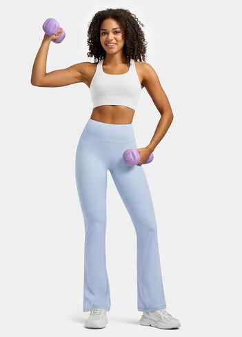 Willit Butterflux Yoga Pants Women Flare Workout Leggings for Women Tummy Control High Waisted Flare Yoga Legging 29" 31" 33" in Saudi Arabia