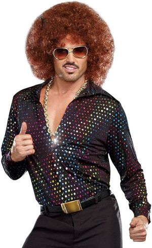 Dreamgirl Men's Adult Fashion Disco Dude Costume in Saudi Arabia