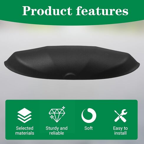 2 Pcs Car Rear View Camera Anti-Rain Cover, Universal Silicone Protection Cover for Reversing Cameras Non-Destructive Installation Modification Protective Sticker for All Cars (Black) in Saudi Arabia