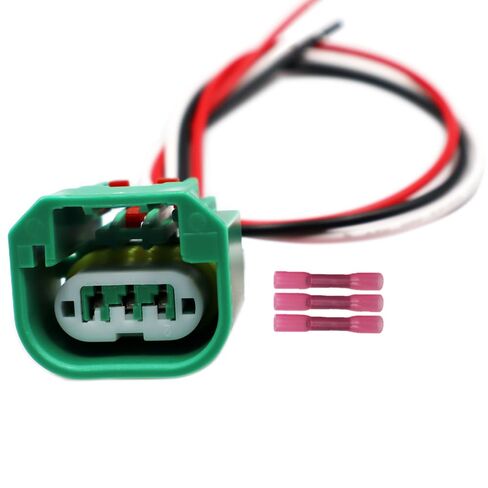 2PCS 3-Way High/Low Beam Headlights Connector Compatible with Dodge Ram 1500. 2006-2010. H13 9008. L0000H13 Harness Pigtail Plug in Saudi Arabia