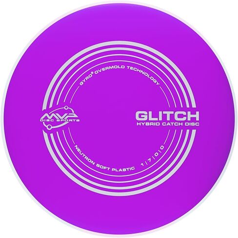 قرص MVP Disc Sports Neutron Glitch (ناعم) قرص Golf Hybrid Catch (145-150 جم / قد تختلف الألوان) in Saudi Arabia
