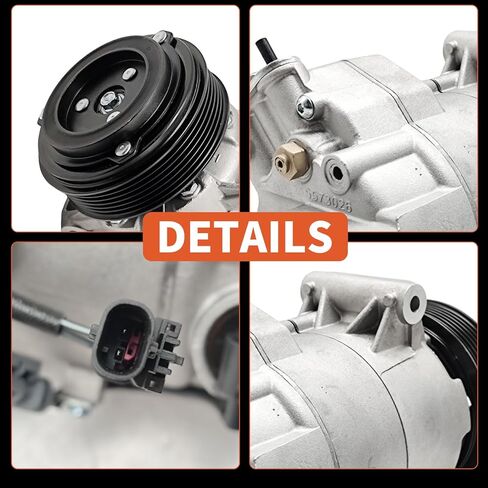 CO 22226C التيار المتناوب ضاغط كومبرسور لتكييف السيارة لاستبدال تشيفي كروز/كروز المحدودة 1.4L 2012 2013 2014 2015 2016 CO 22226C in Kuwait