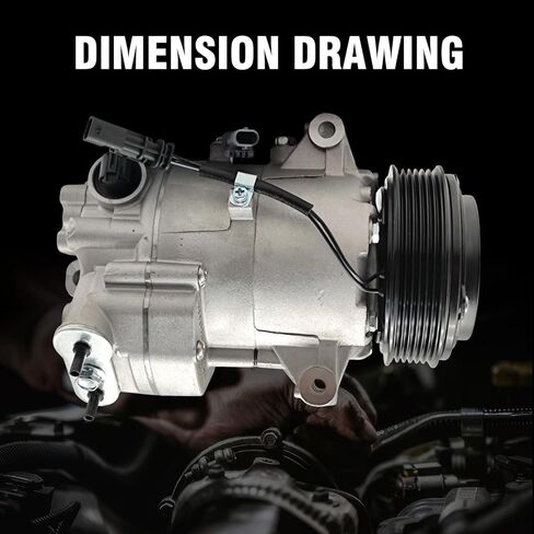 CO 22226C التيار المتناوب ضاغط كومبرسور لتكييف السيارة لاستبدال تشيفي كروز/كروز المحدودة 1.4L 2012 2013 2014 2015 2016 CO 22226C in Kuwait