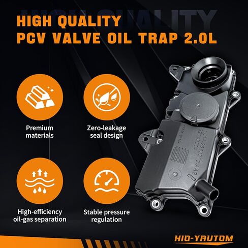 32140004 PCV مصيدة زيت الصمام 2.0 لتر مع حشية متوافقة مع فولفو S60 S80 S90 V60 V90 XC40 XC60 XC70 XC90 2014-2022 2.0L 4 أسطوانات استبدال توربو لـ 32242753 31430923 31670210 31430236 31316184 in Kuwait