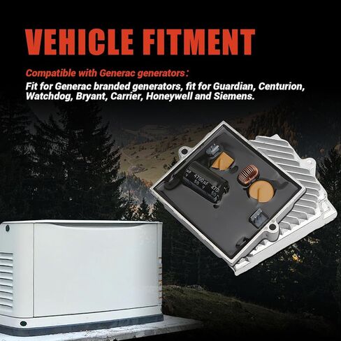 مجموعة شاحن بطارية المحرك 0A18010SRV 12 فولت مناسبة لنماذج مولد Generac 7KW 12KW 15KW مولدات الاستعداد المنزلية المبردة بالهواء A1801 0A1801 in Kuwait