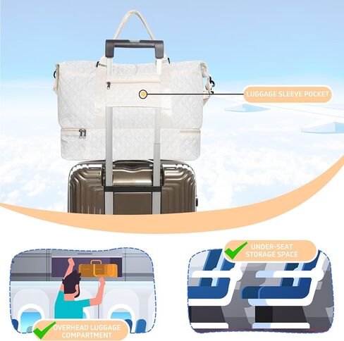 حقيبة مستشفى ماما للنساء أثناء الولادة والحمل والسفر حقيبة واق من المطر مع مقصورة للأحذية للأم والأم in Kuwait