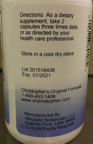 دكتور كريستوفر تركيبة عين التوت، 100 قطعة in Kuwait