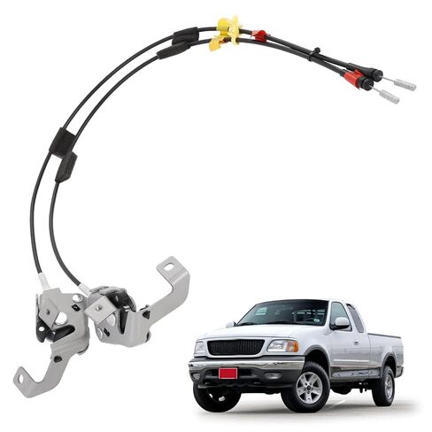 Rear Upper Door Latch Compatible with Ford 1997-2004 F150 Heritage F250 Extended Super Cab Models Door Latch Cable Assembly Left and Right Side Replaces 6L3Z-18264A26-A 6L3Z-18264A27-A in Saudi Arabia