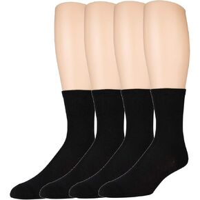 جوارب نسائية من George - خفيفة الوزن وناعمة لمنتصف الساق - مقاس 4-10 (أسود) in Kuwait