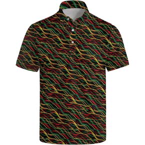 Golf Shirts for Men Mixed Martial Arts Golf Polo Polos Shirts for Men in Saudi Arabia