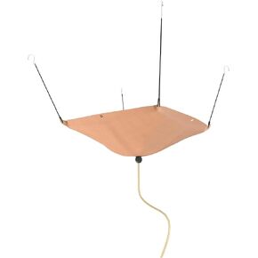 طقم قماش القنب المانع للتسرب في السقف عالي التحمل - 5 × 5 قدم مقاوم للماء في السقف مع نظام صرف للإصلاحات الطارئة وتجميع مياه الأمطار (كاكي) in Kuwait