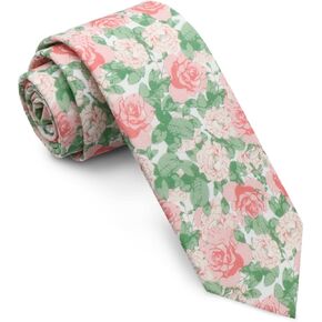 ربطات عنق للرجال، ربطات عنق قطنية مربوطة ذاتيًا للرجال، ربطات عنق رجالية مطبوعة بالزهور لحفلات الزفاف والتخرج والمدرسة كاجوال in Kuwait