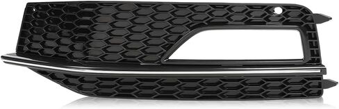 LQI Fog Light Covers Frames Matte Black Pair Compatible with BMW 3 Series E46, Fit for BMW E46 M3 2-Door 2001-2006 Left and Right Bumper Fog Lamp Cover in Saudi Arabia