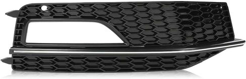LQI Fog Light Covers Frames Matte Black Pair Compatible with BMW 3 Series E46, Fit for BMW E46 M3 2-Door 2001-2006 Left and Right Bumper Fog Lamp Cover in Saudi Arabia