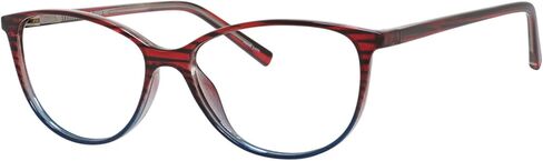 ENHANCE EN4080 نظارات نسائية إطار نظارات مزيج أزرق، مزيج أرجواني، أحمر كحلي، بني ذهبي 55 مم in Saudi Arabia