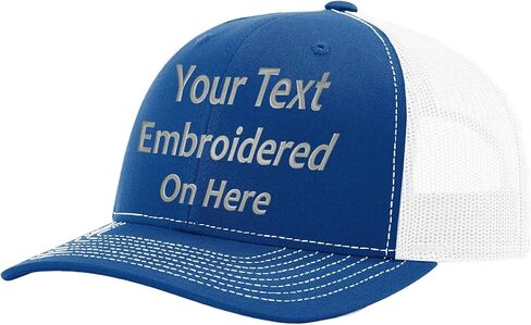 قبعة ريتشاردسون 112 مخصصة مع قبعة Snapback شبكية مطرزة بالنص in Saudi Arabia