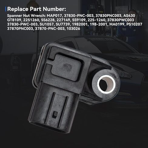 مستشعر الضغط المطلق المنوع MAP 37830-PNC-003 لسيارة Honda Fit 2007-2008، Civic 2006-2011، Odyssey 2005-2006، Accord 2005-2007، Element 2005-2009 لـ Acura RL 2005-2008، RSX 2005-2006 in Kuwait