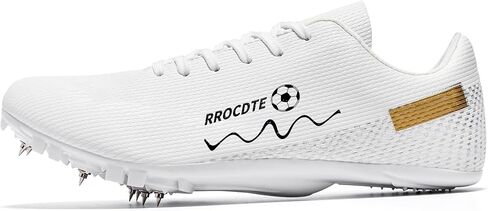 Men's Track Spikes Shoes Lightweight Professional Running Racing Jumping Sprint Shoe in Saudi Arabia