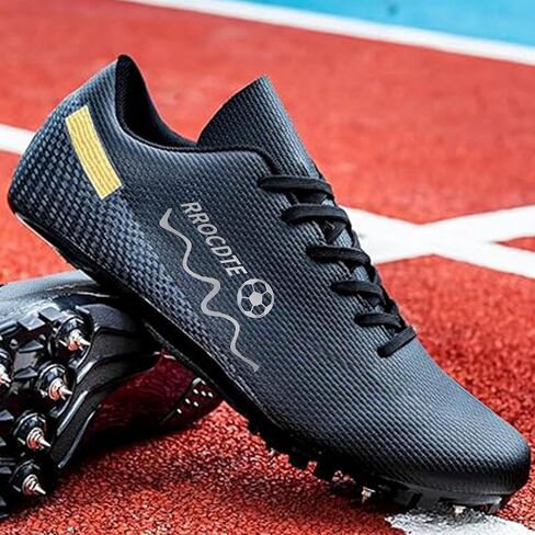 Men's Track Spikes Shoes Lightweight Professional Running Racing Jumping Sprint Shoe in Saudi Arabia