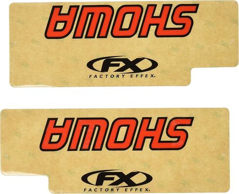 Factory Effex (02-8515 Red Upper Fork Shield Graphic, 24 x 8-12 in Kuwait