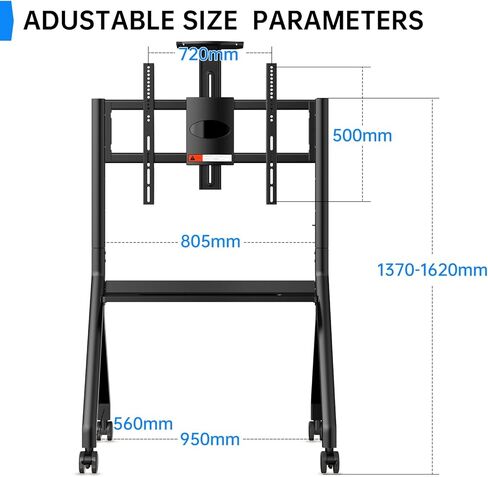 مجموعة كومبو للسبورة الذكية والحامل، لوحة كتابة تفاعلية مقاس 65 بوصة، شاشة لمس 4K UHD كمبيوتر الكل في واحد، عرض إلكتروني سبورة بيضاء ذكية للمكتب والفصول الدراسية in Kuwait