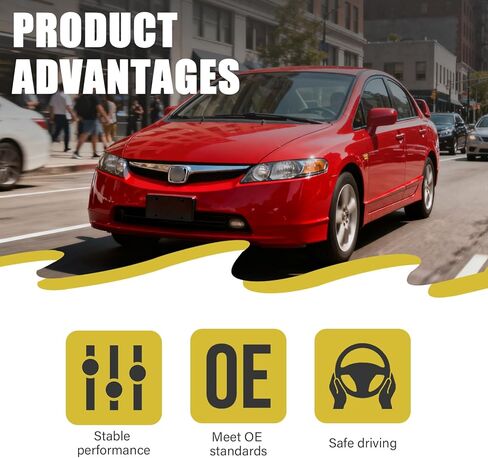 Engine Coolant Temperature Sensor Compatible with 1992-2001 Civic 1995-2004 Odyssey 1992-2001 Civic 1995-2004 Odyssey,Replacement for OEM 37760-P00-003. in Kuwait