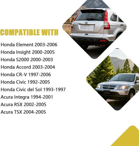 Engine Coolant Temperature Sensor Compatible with 1992-2001 Civic 1995-2004 Odyssey 1992-2001 Civic 1995-2004 Odyssey,Replacement for OEM 37760-P00-003. in Kuwait