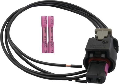Engine Coolant Temperature Sensor Connector Pigtail 228I Xdrive Gran Coupe 330E 330I 430I 530E 530I 540I 840I A3 Quattro A4 A6 A7 Sportback A8 Acadia Accent Alpina Xb7 ATS Blazer Bronco in Saudi Arabia