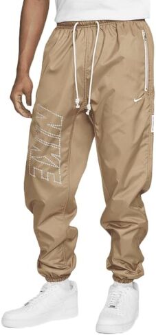Nike Men's Therma-FIT Standard Issue Winterized Basketball Pants, Dark Driftwood/Pale Ivory, 2XL in Saudi Arabia